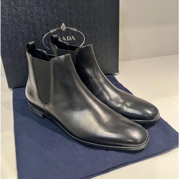 PRADA Chelsea Boots - New in Box size 11 - Picture 2 of 11